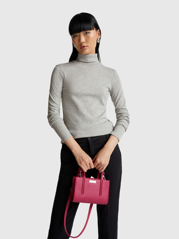 TURTLE NECK SWEATER Women image number 3